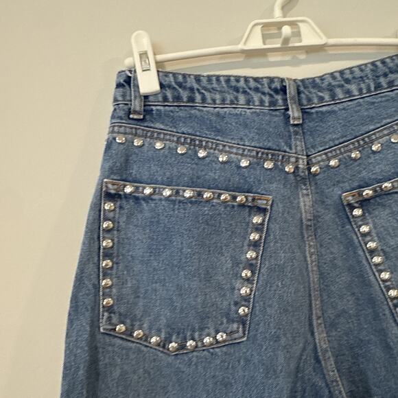 REFORMATION Cary High Rise Slouchy Wide Leg Jeans Size 28 2448 - Picture 11 of 13